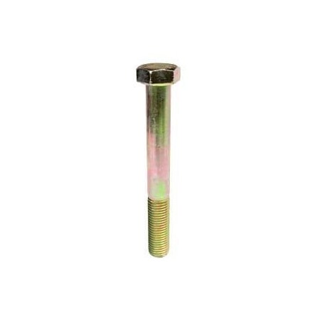 Newport Fasteners Class 10.9, M10-1.50 Hex Head Cap Screw, Zinc Yellow Steel, 75 mm L, 300 PK 115408-300